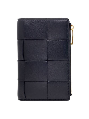 Intrecciato Medium Bifold Zipper Medium Wallet Space - BOTTEGA VENETA - BALAAN 1