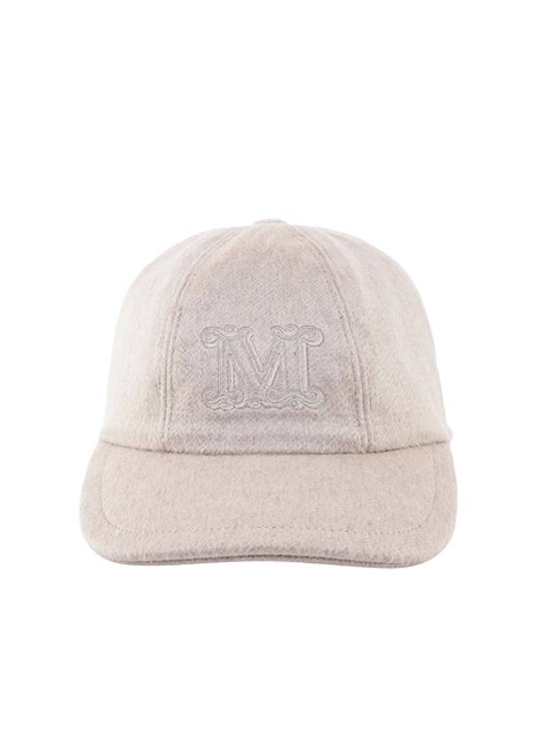 Women's Pisa Logo Ball Cap Ivory - MAX MARA - BALAAN 1