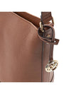 Townsend Medium Pebbled Leather Shoulder Bag Brown - MICHAEL KORS - BALAAN 9