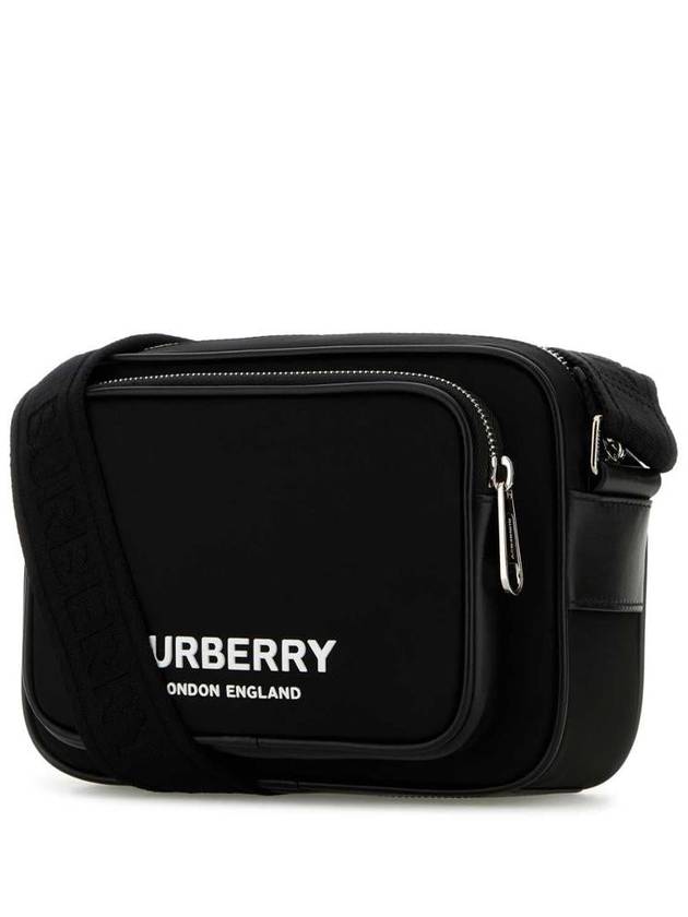 Logo Print Nylon Crossbody Bag Black - BURBERRY - BALAAN 3