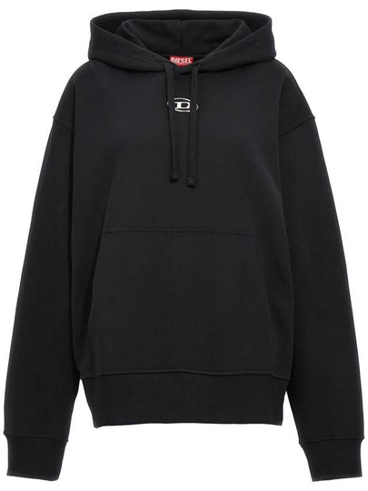 S Macs Logo Hoodie Black - DIESEL - BALAAN 2