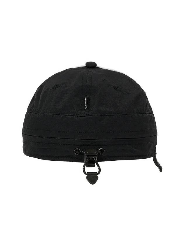 Font Zip Shell Neck Saver 6Panel Black - PALACE - BALAAN 6