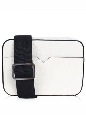 V Line Reporter Mini Cross Bag White MBVL0019028LRL99 WW 271831 1119878 - VALEXTRA - BALAAN 1