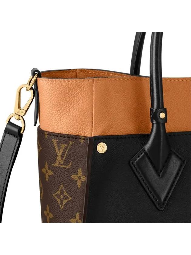 On My Side MM Tote Bag Noir - LOUIS VUITTON - BALAAN 5