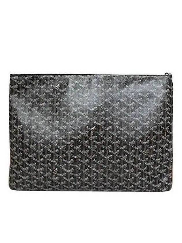 PVC black color Sena GM unisex clutch bag 2 - GOYARD - BALAAN 4