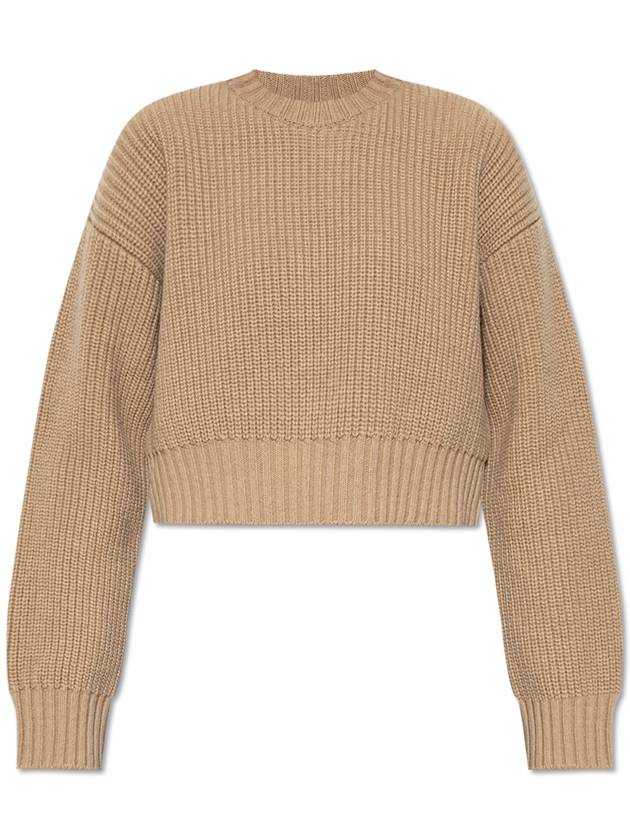 Bottega Veneta Wool Sweater, Women's, Beige - BOTTEGA VENETA - BALAAN 1