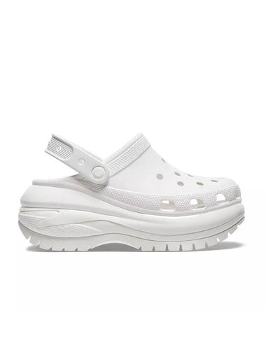 Mega Crush Clog Sandals White - CROCS - BALAAN 1