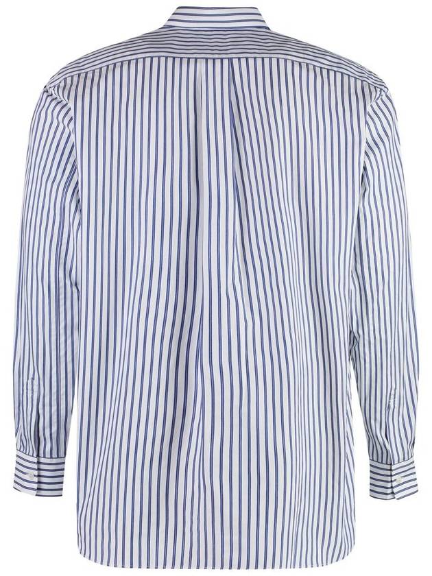 Comme Des Garçons Striped Cotton Shirt - COMME DES GARCONS - BALAAN 2