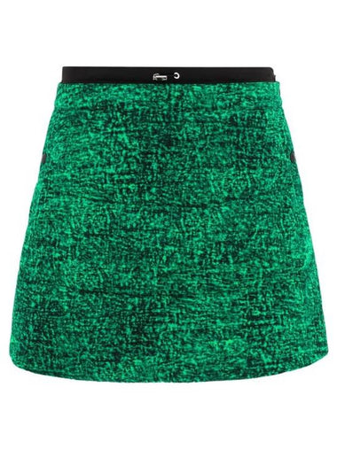 Midi Skirt 2D00002 M1631 83D Green - MONCLER - BALAAN 1