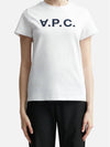 VPC Logo Short Sleeve T-Shirt White - A.P.C. - BALAAN 3