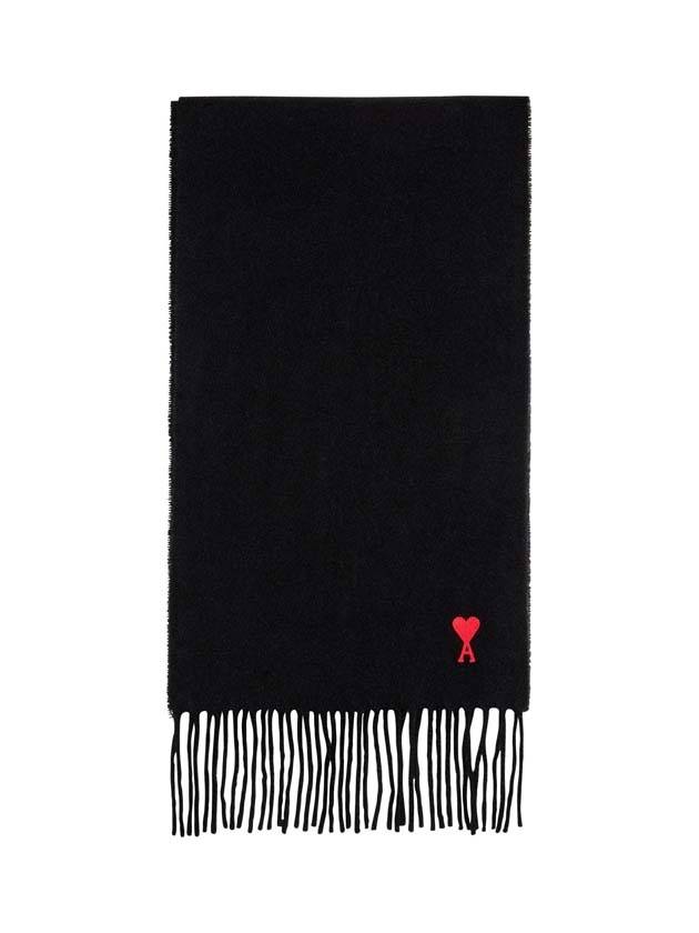 Heart Logo Muffler Black - AMI - BALAAN.