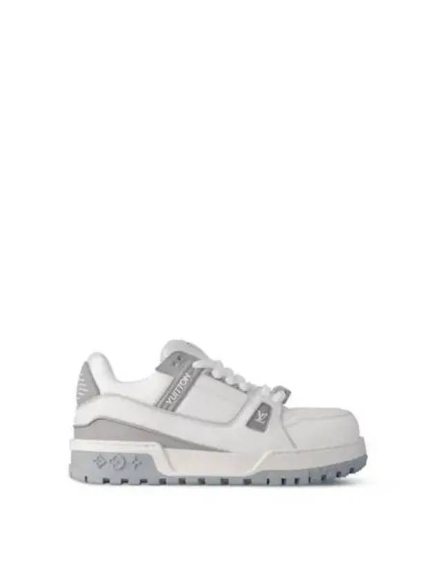 LV Trainer Maxi Low Top Sneakers Grey - LOUIS VUITTON - BALAAN 1