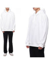 EKD Cotton Jersey Hoodie White - BURBERRY - BALAAN 3