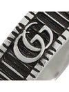 GG Marmont Silver Ring with Bouble G Detail - GUCCI - BALAAN 3