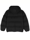 Kids Waffen Logo Padding Black 811640328 - STONE ISLAND - BALAAN 2