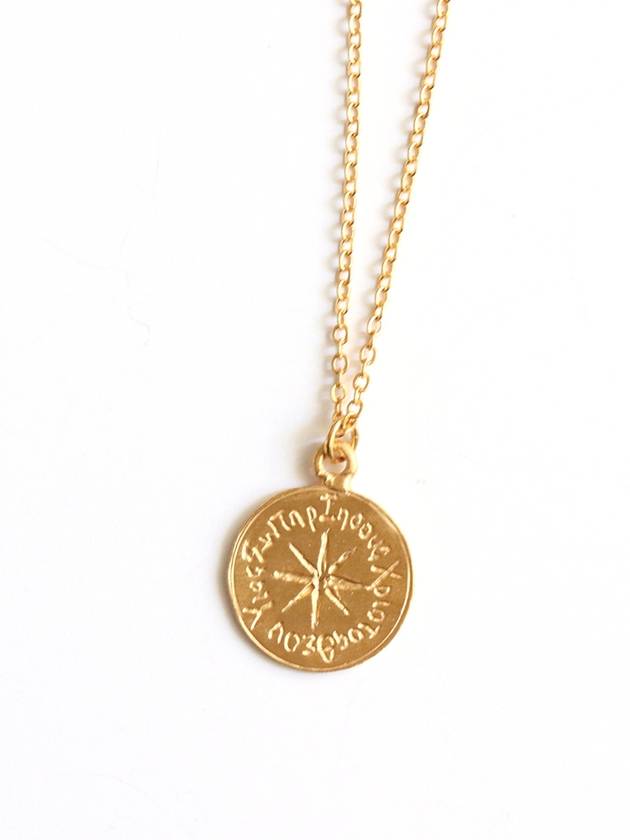 Medallion 02 Necklace Gold - ELYONA - BALAAN 2