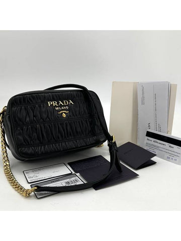 Gofre Chain Cross Bag 1BH112 - PRADA - BALAAN 1