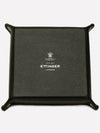 Square Valet Tray Ecru Capra 404 Goat Leather - ETTINGER - BALAAN 3