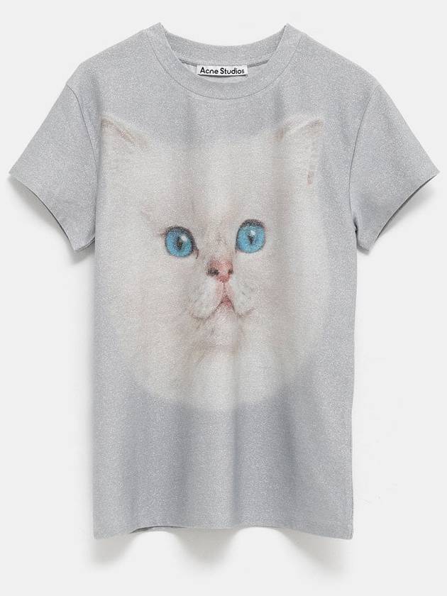 AI Cat Print Tee - ACNE STUDIOS - BALAAN 1