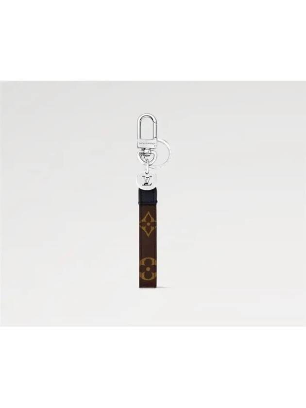 Monogram Slim Dragonne Bag Charm Key Holder Brown - LOUIS VUITTON - BALAAN 3