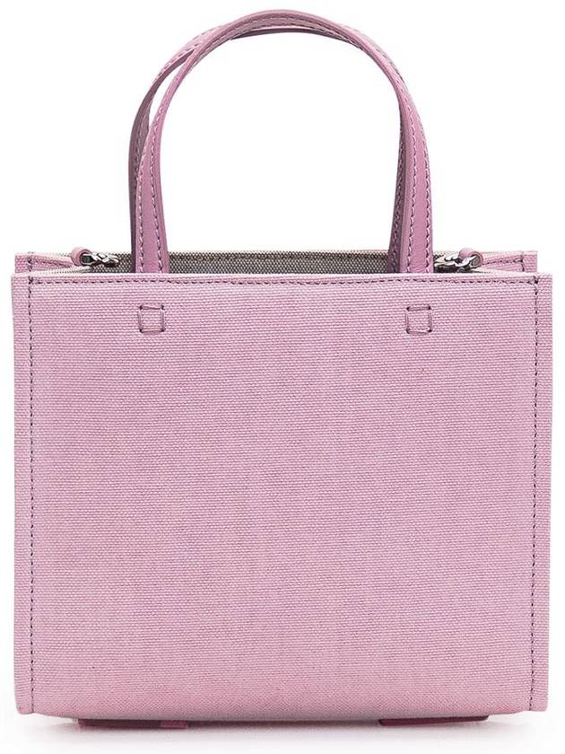 Embroidered G Logo Tote Bag Pink - GIVENCHY - BALAAN 4