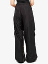 Tashio Beggy Nylon Straight Pants Black - MAX MARA - BALAAN 5