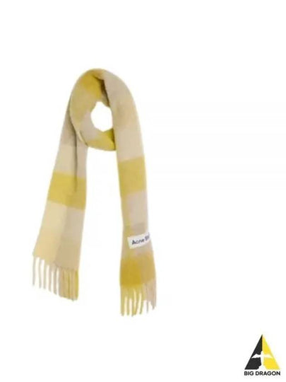 Muffler Scarf CA0084CQX BEIGE YELLOW - ACNE STUDIOS - BALAAN 2