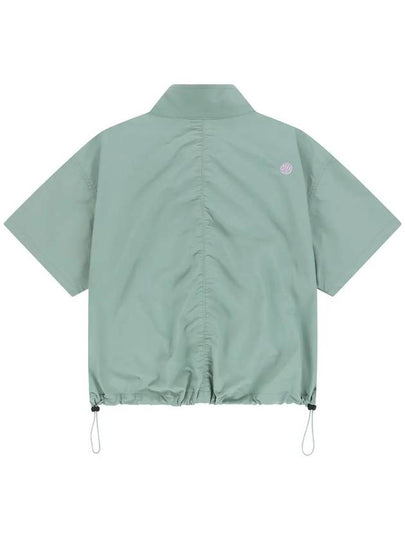 OG nylon short sleeve crop jacket light khaki - OFFGRID - BALAAN 2