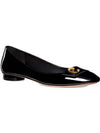 C'est Patent Leather Ballet Flat Black - DIOR - BALAAN 2