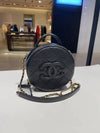 Caviar Cosmetic Small Tambourine Case Top Handle 23 Years AS3875 - CHANEL - BALAAN 6