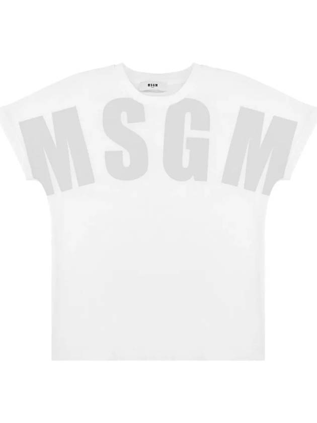 Kids Logo Printing T Shirt S4MSJUTH006 001 - MSGM - BALAAN 2