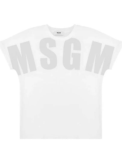 Kids Women Logo Printing T Shirt S4MSJUTH006 001 - MSGM - BALAAN 2