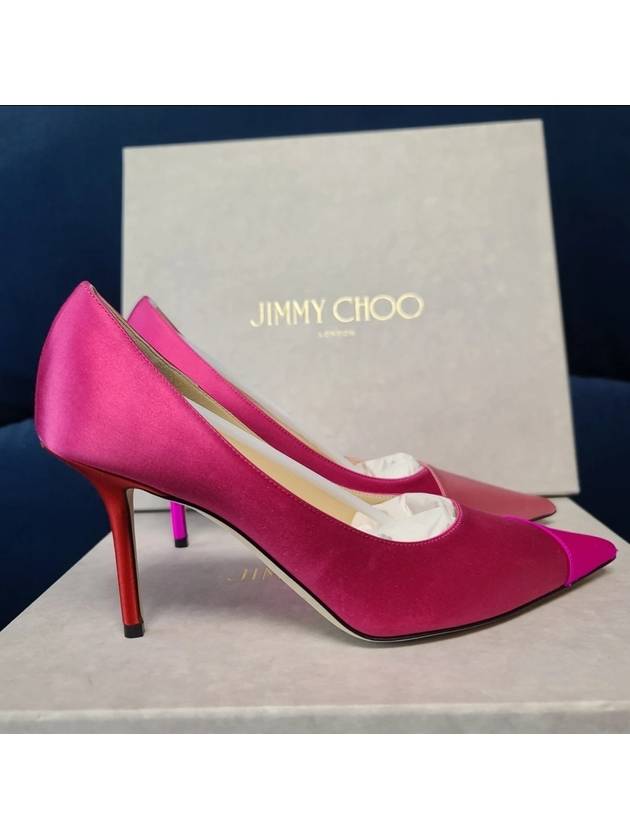 Satin Pink High Heels Pumps LOVE85YXP Women s Gift Recommendation Last Product - JIMMY CHOO - BALAAN 4
