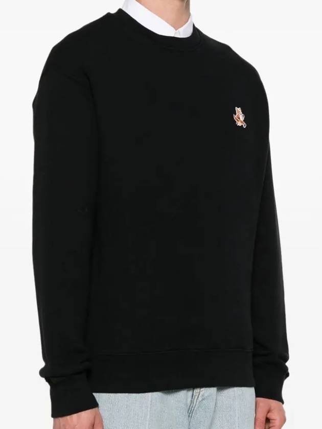 Maison Kitsune Speedy Fox Patch Men s Brushed Sweatshirt MM00313 P199 - POLO RALPH LAUREN - BALAAN 3