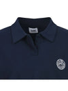 Flee collar neck short sleeve t-shirt MZ3ME180NVY - P_LABEL - BALAAN 4