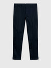 Grant Linen Stretch Straight Pants Navy - J.LINDEBERG - BALAAN 2