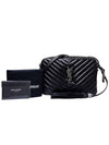 Women s 468537 Monogram Metallic Small Tassel Decorated Camera Cross Bag - SAINT LAURENT - BALAAN 11