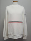 Logo three stripe zipper sweatshirt XL - MONCLER - BALAAN 7