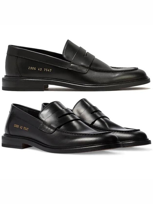 Leather Penny Loafer Black - COMMON PROJECTS - BALAAN 2