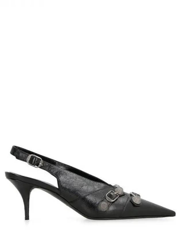 Lambskin Cargol slingback heels - BALENCIAGA - BALAAN 1