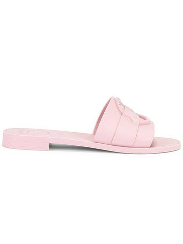 Mon Slippers Pink - MONCLER - BALAAN 1