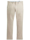 Logo Slim Fit Straight Pants Beige - POLO RALPH LAUREN - BALAAN 2