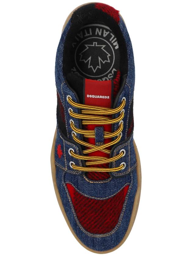 Dsquared2 Sneakers 'Spiker', Men's, Navy Blue - DSQUARED2 - BALAAN 6