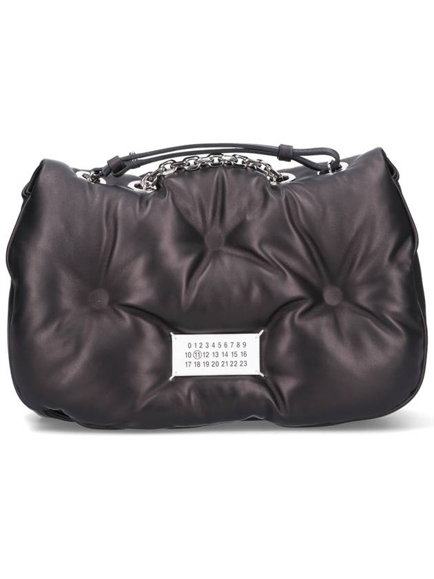 Glam Slam Flap Medium Shoulder Bag Black - MAISON MARGIELA - BALAAN 2