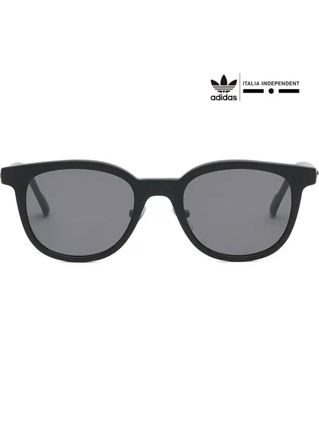 Sunglasses AOK003 009 000 Black Horn Rim Men Women Fashion - ADIDAS - BALAAN 3