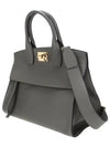 Studio Soft Tote Bag Olive Green - SALVATORE FERRAGAMO - BALAAN 3