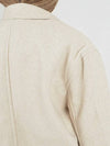 Chester Wool Trucker Jacket Ivory - CHANCE'S NOI - BALAAN 5