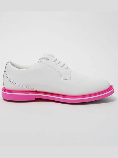 Men's Brogue Heel Gallivant Spikeless White Pink - G/FORE - BALAAN 2