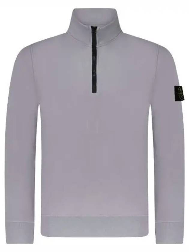 Garment Dyed Cotton Fleece Anorak Grey - STONE ISLAND - BALAAN 2