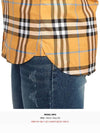 Men's Vintage Check Long Sleeve Shirt Dusty Orange - BURBERRY - BALAAN 11